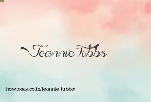 Jeannie Tubbs