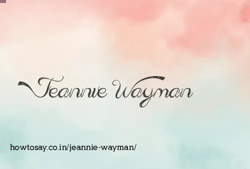 Jeannie Wayman