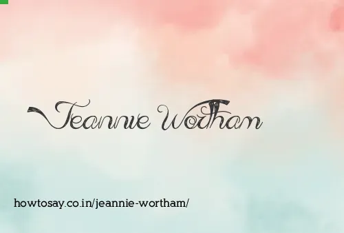 Jeannie Wortham