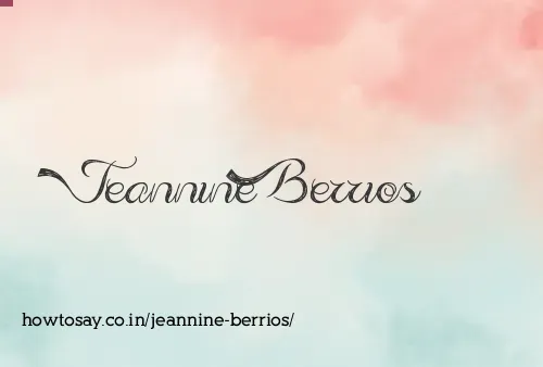 Jeannine Berrios