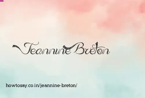 Jeannine Breton