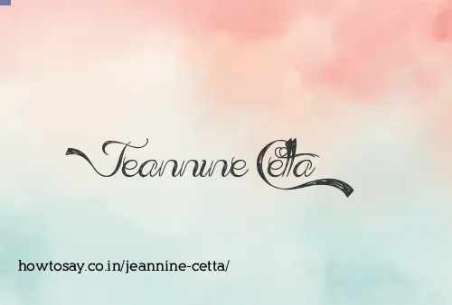 Jeannine Cetta
