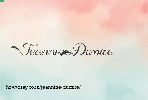 Jeannine Dumire