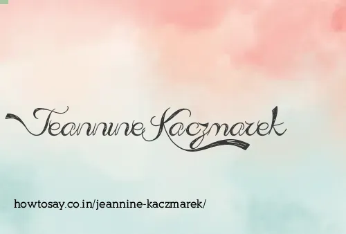 Jeannine Kaczmarek
