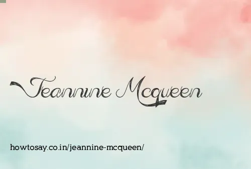 Jeannine Mcqueen