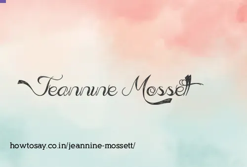 Jeannine Mossett