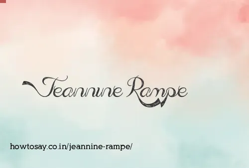 Jeannine Rampe