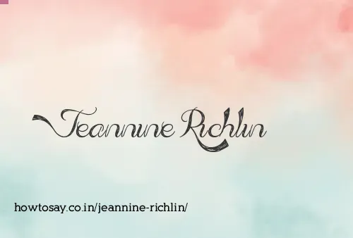 Jeannine Richlin