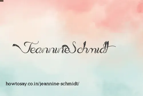 Jeannine Schmidt