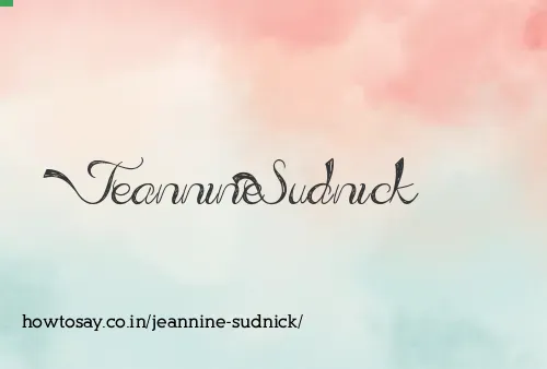 Jeannine Sudnick