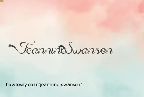 Jeannine Swanson