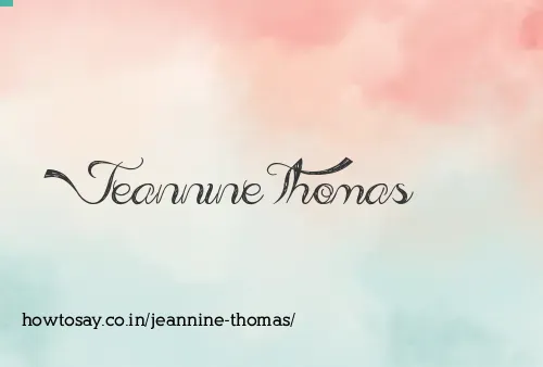 Jeannine Thomas