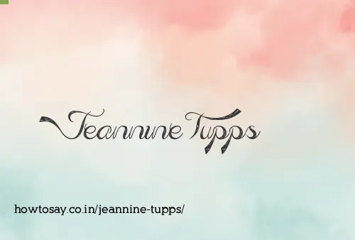 Jeannine Tupps
