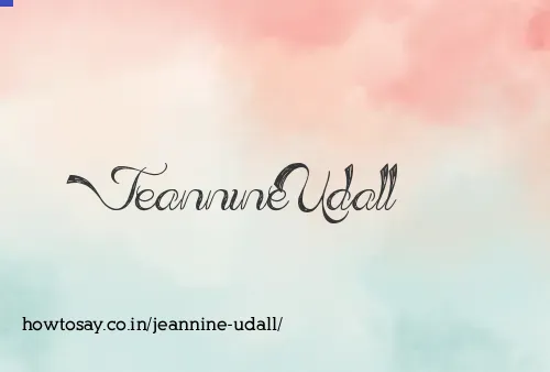Jeannine Udall