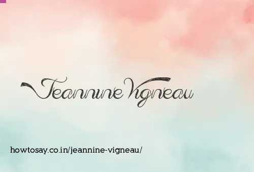 Jeannine Vigneau