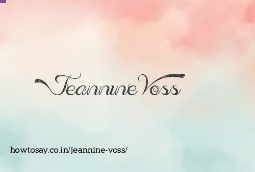 Jeannine Voss