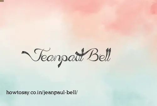 Jeanpaul Bell