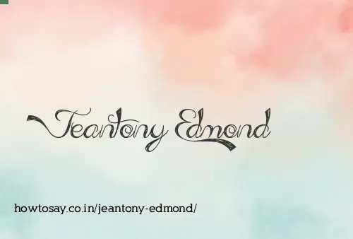 Jeantony Edmond
