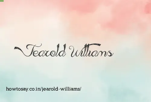 Jearold Williams