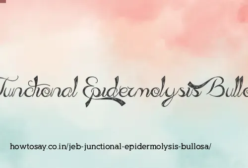 Jeb Junctional Epidermolysis Bullosa