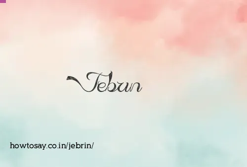 Jebrin