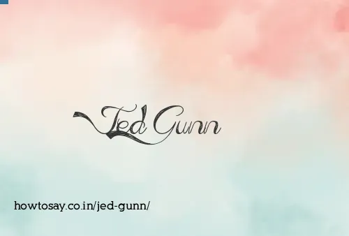 Jed Gunn