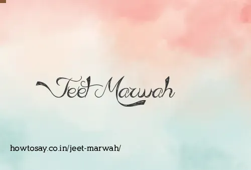 Jeet Marwah