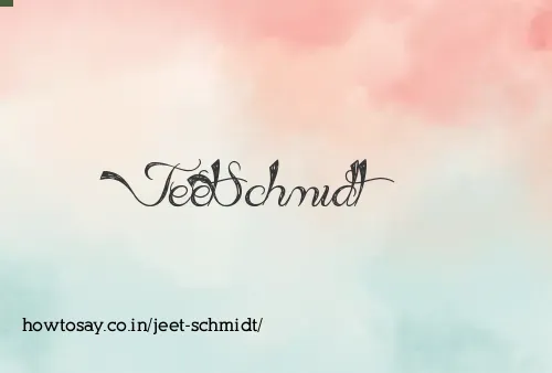 Jeet Schmidt