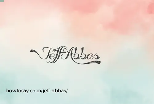 Jeff Abbas