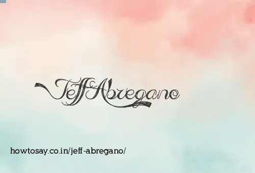 Jeff Abregano