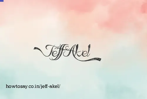 Jeff Akel