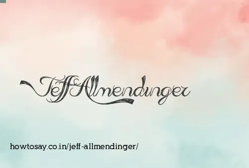 Jeff Allmendinger