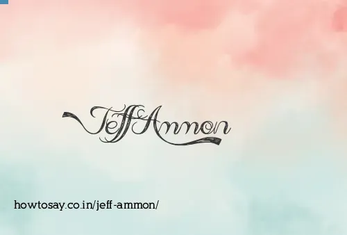 Jeff Ammon