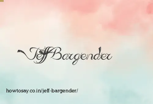 Jeff Bargender