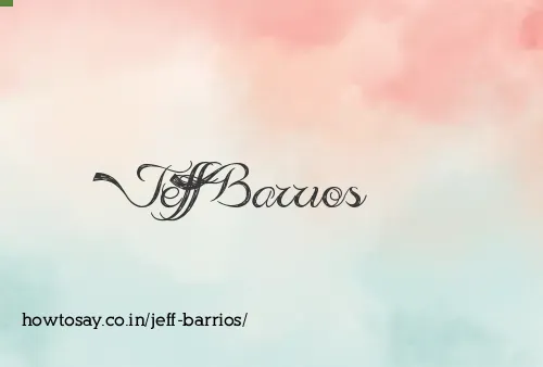 Jeff Barrios