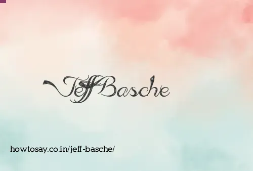Jeff Basche