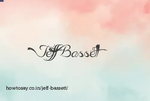 Jeff Bassett