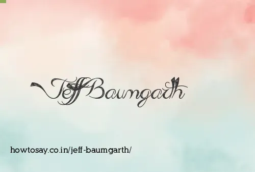 Jeff Baumgarth