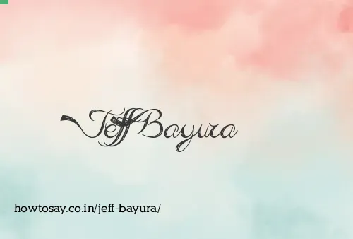 Jeff Bayura