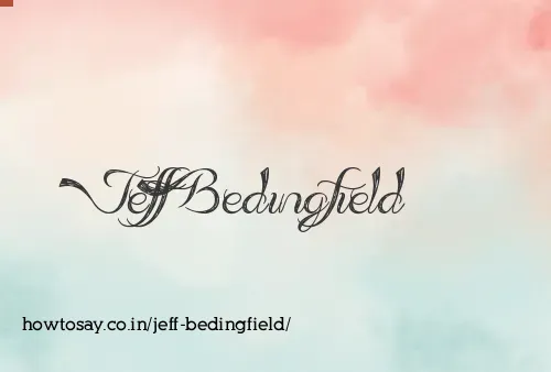 Jeff Bedingfield