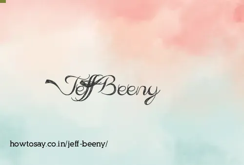 Jeff Beeny