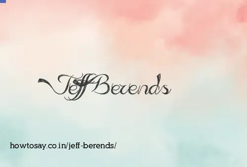 Jeff Berends