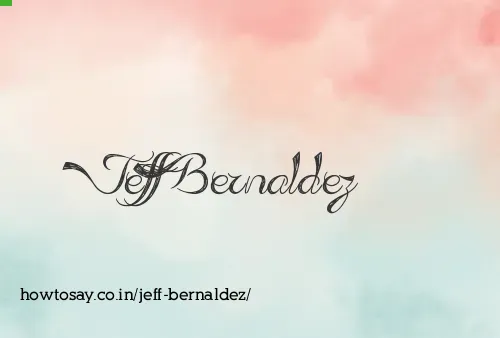 Jeff Bernaldez