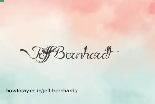 Jeff Bernhardt