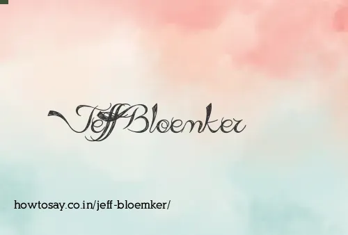Jeff Bloemker