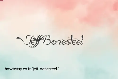 Jeff Bonesteel