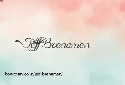 Jeff Brenamen
