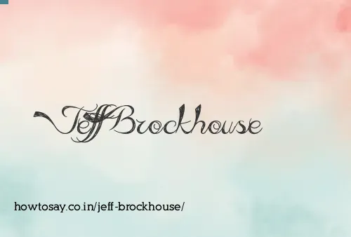 Jeff Brockhouse
