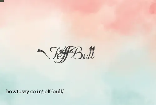 Jeff Bull