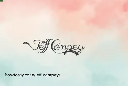 Jeff Campey